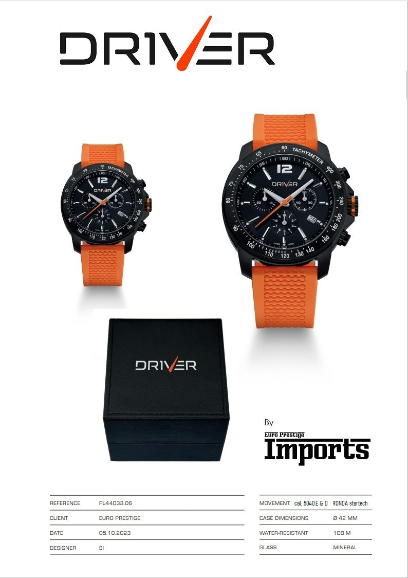 DR1-001 - Dr1ver Chronograph
